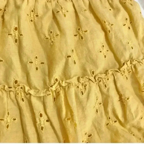 American Eagle Yellow Eyelet Skirt Sz. XXL NWT - Picture 4 of 8